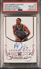 2012-13 Panini Flawless Anthony Davis #3 Ruby /15 RC Auto PSA 8/10 122628426