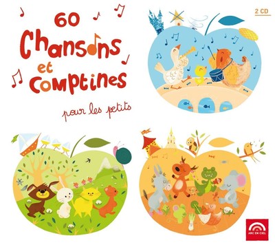 Collectif 60 Chansons et Comptines pour Les Petits (CD)