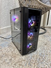 RGB Gaming PC Core i5-10400F GTX 1060 6GB 16GB RAM 512GB SSD 1TB HDD WiFi Win 11