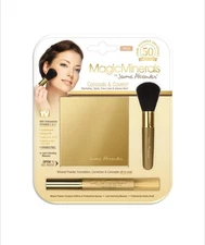 Jerome Alexander MagicMinerals Conceals & Covers Foundation & Mascara - Medium