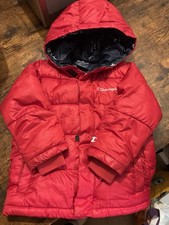 Champion Steppjacke mit Kapuze Rot Gr. 80 Pol...