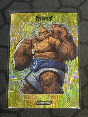 2025 Kakawow Phantom Marvel Rivals Lightning Yellow 221/259 The Thing PMR-ZFD-37