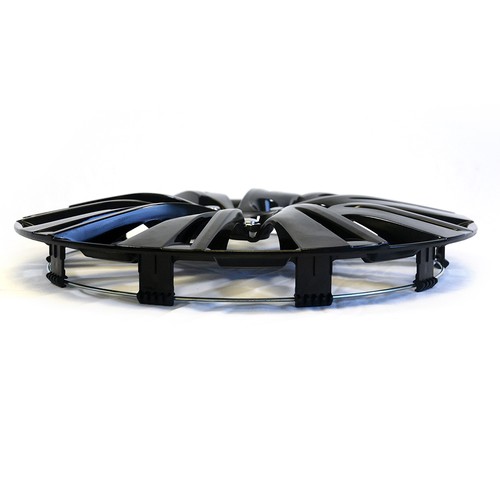 15" Gloss Black Hubcaps Snap On Wheel Covers fits Steel Rims for R15 tires - Picture 6 of 8