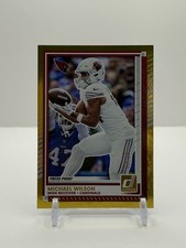 2025 Panini Donruss Football Gold Press Proof GOLD /50 Michael Wilson