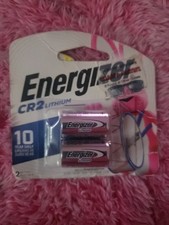 2 Pack Energizer CR2 EL1CRBP-2, 3Volt Lithium Photo Battery 12/ 2023
