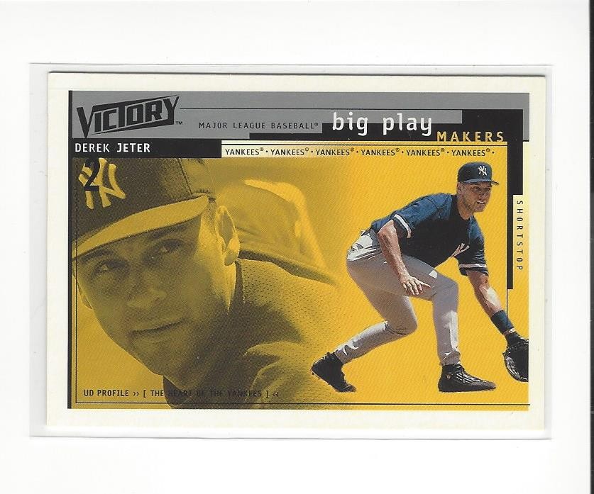 2000 Upper Deck Victory #376 Derek Jeter Yankees