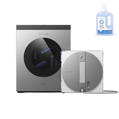 ECOVACS WINBOT W3 OMNI Fensterputzroboter mit Multifunktionsstation Glasreiniger