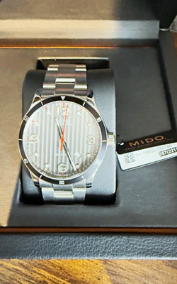 MIDO Multifort Automatik Herrenuhr M025.407.11.061.00 Edelstahl 100 m Box