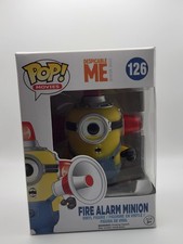 Despicable Me Fire Alarm Minion Funko Pop Vinyl Figure 126 Minions