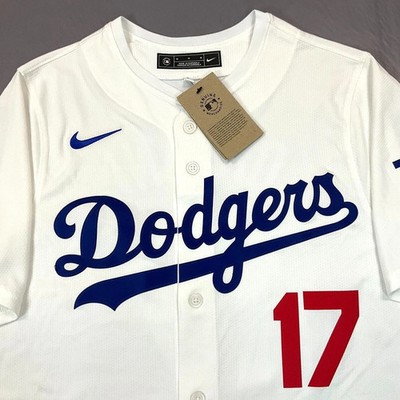 Nike Shohei Ohtani Los Angeles Dodgers #17 White Home Limited