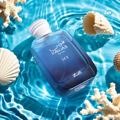 香水(男性用) Rasasi Hawas Ice RASASI Hawas Ice for Men Eau de Parfum Spray 100 ML Original Arab