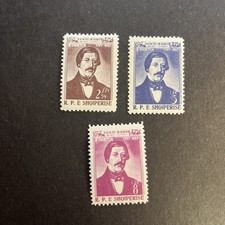 1958 Albania Sc. 523-25 MNH Complete Set