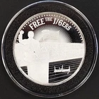 Free the J/6ers,  Donald J. Trump, 47th President, 1 Troy Oz .999 Fine Silver!