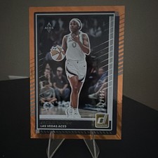 Panini 2025 Donruss WNBA - Jackie Young Orange Laser 97/199 #60 Aces