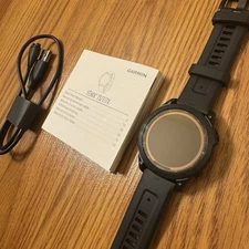 Garmin Fenix 7 Sapphire Solar, Black, 010-02540-34, No Signs Of Wear