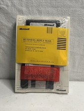 VINTAGE SEALED Microsoft MS-DOS 6.22 Full Version 3.5" Floppy Disks w/ COA NEW