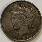 1922 Peace Silver Dollar $1 Original Better Circ Coin Uncertified