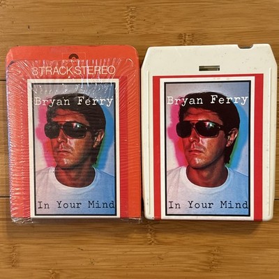 BRYAN FERRY ''In Your Mind'' Rare UK 8-Track Tape w/ Cover, Roxy Music, Tested, EX