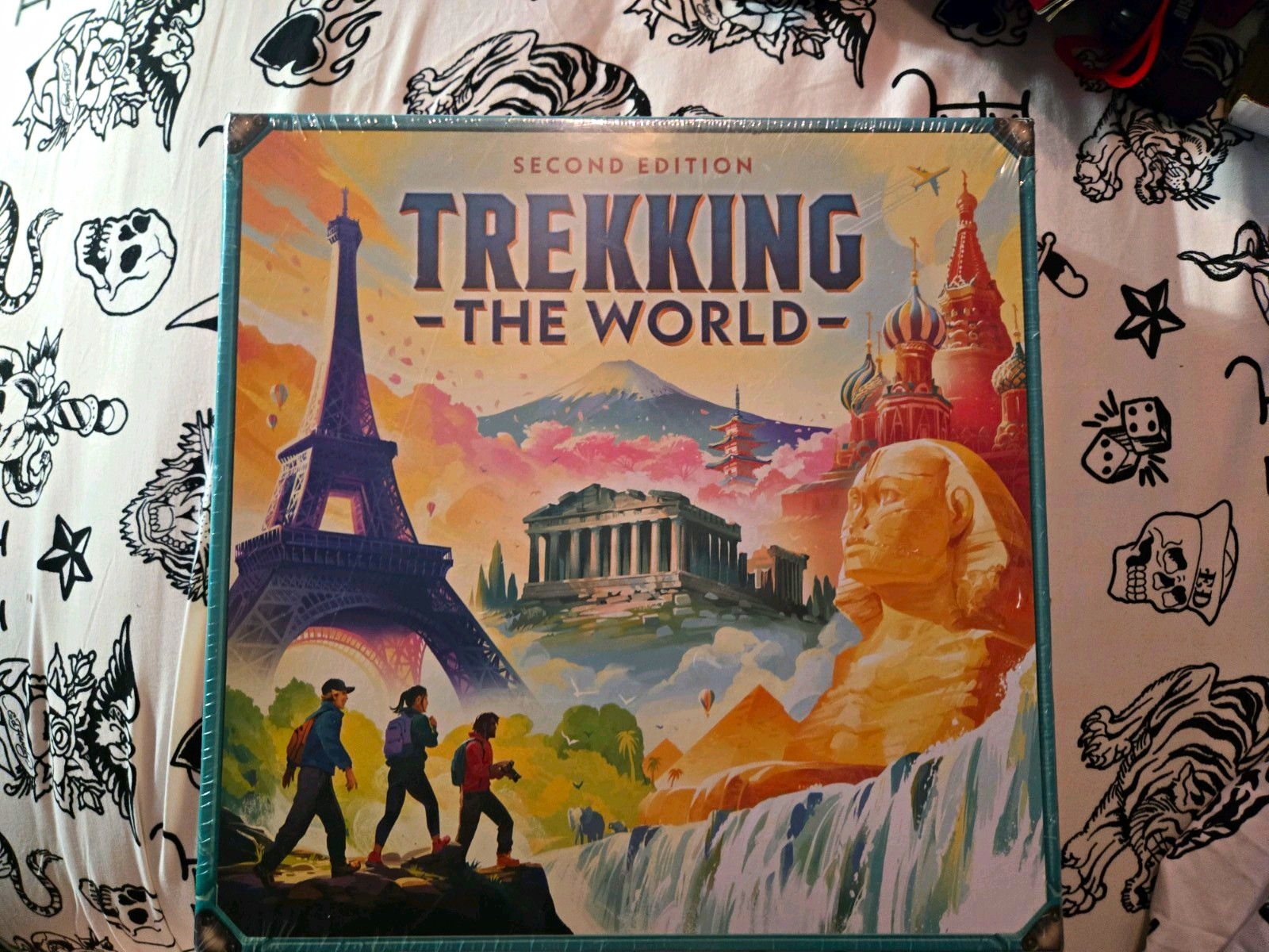 Underdog Games Trekking the World 2nd Edition Board Game Mensa Select 2024
