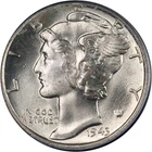 1943-S Mercury Dime PCGS MS65 Great Eye Appeal Nice Strike