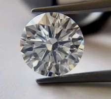 1.75 Ct Loose CVD Diamond Round Lab Grown 8 mm IF Clarity 1 Pc D Color Certified