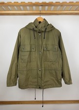 MHL Margaret Howell Olive Green Military Distressed Jacket Size M