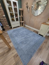 Blue Wool Rug - Large 160x230cm