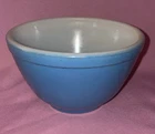 Vintage Pyrex Primary Blue 1-1/2 Pint #401 Small Nesting Mixing Bowl