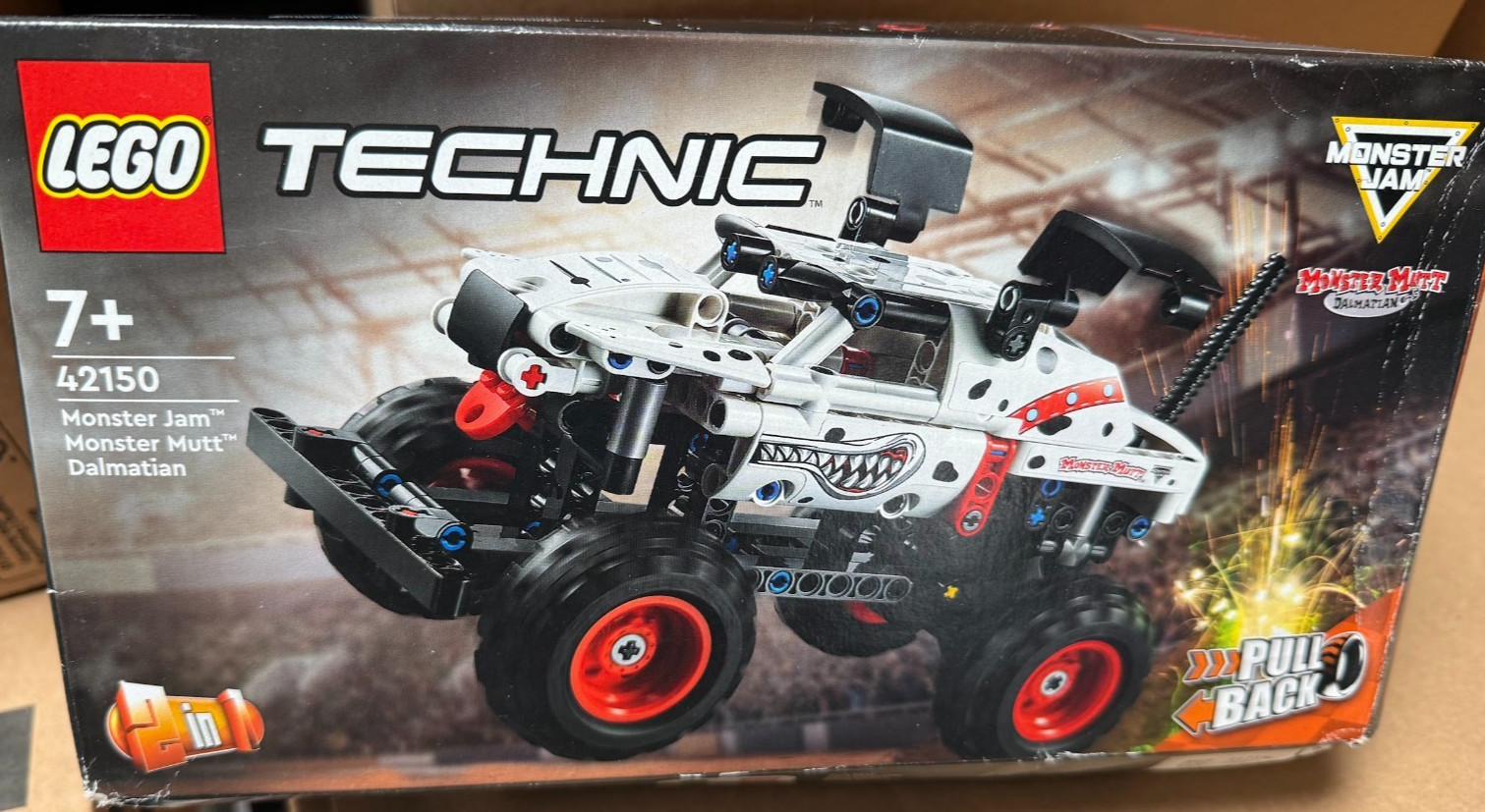 LEGO TECHNIC 42150  Monster Jam Monster Mutt Dalmatian  NEW BOX DAMAGE