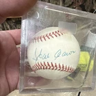 Hank Aaron Signed Rawlings Official National League Baseball Ball Atlanta Braves