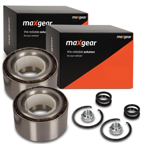 2X Maxgear Radlagersatz Subaru Forester Sg Impreza Gc Gd Gf Gg Legacy Bd-image