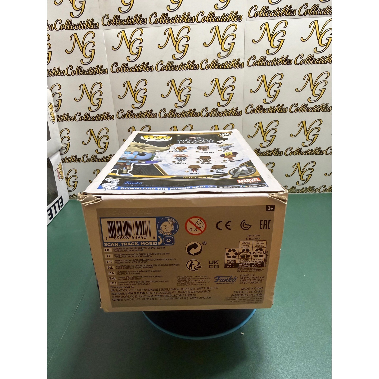 Funko Pop Marvel Black Panther Wakanda Forever Attuma 1096 Vinyl Bobble-Head thumbnail 2