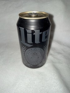 Super Rare - Black Blackout Miller Lite Social Media Offline Cans - 12oz Can