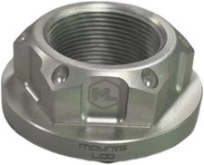 Motomount R7 Steering Stem Nut Aluminium Open/Flanged Top Yoke Nut M22X1.00Mm 