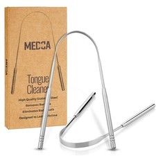 Tongue Scrapers - Pack of 2 - Stainless Steel 2 Count Pack 1 