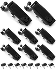 8 Pack Compression Latch Locks Adjustable Lever Push Button 200N Keyed Different