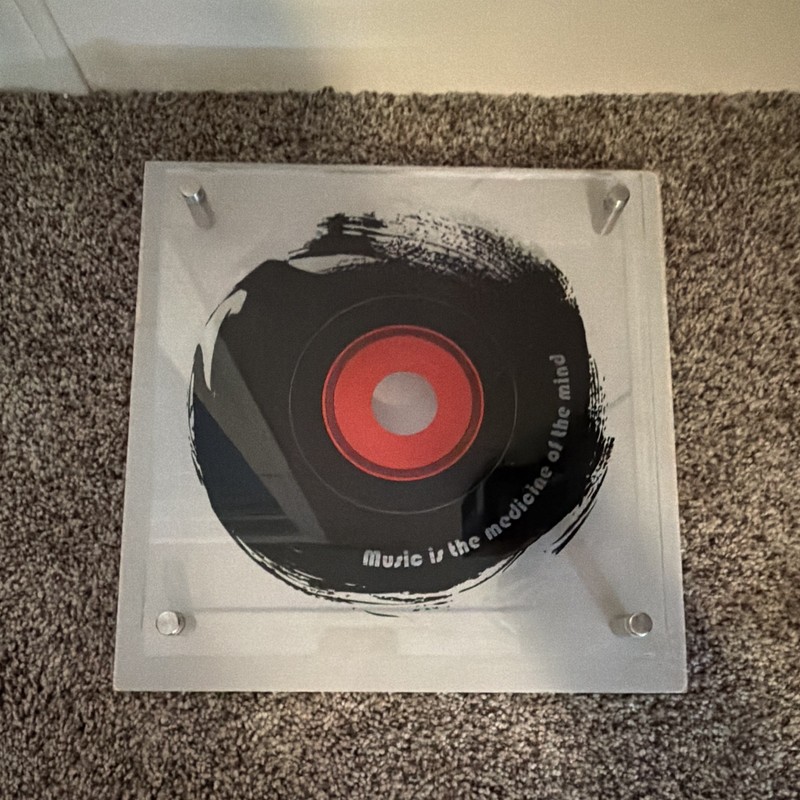 Music Disc Hanging Art Work Wall Decor