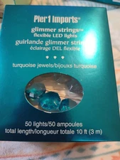 PIER ONE ASSORTED GLIMMER STRING LIGHTS