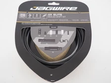 NEW! Jagwire 2X Elite Sealed Shift Kit Stealth Black SRAM Shimano Road & MTB