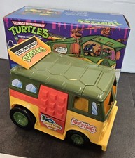 1988 TEENAGE MUTANT NINJA TURTLES PARTY WAGON W BOX NO ACCESSORIES UNUSED SHAPE