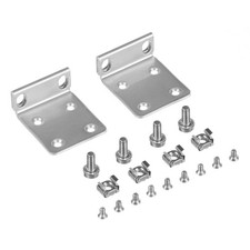 Rack Mount Kit for Ubiquiti Switch, 1U Ears 16/24/48 Silver