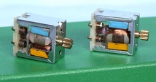2 x Vintage Ideal Motorific Racerific Boaterific Slot Car Open Frame Motors: New