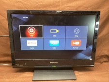 Sansui 19" SLED 1953W Retro Gaming LED-LCD HDTV Monitor Tested Works NO REMOTE