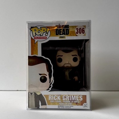 Funko POP The Walking Dead 306 Rick Grimes in Soft Protector