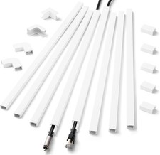 Cord Hider Wall for One S - 136 apos; apos; 8 x L17 apos; apos; , White