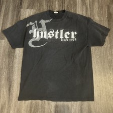 Vintage Perfectly Faded Hustler T-shirt Size Xl