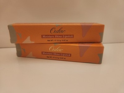 Oulac Moisture Shine Lipstick 14 TENDERNESS 2.2 g - 2 New In Box