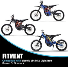 Motorcycle Battery Cover Guards for Sur Ron S X Light Bee Segway Dirt Bike