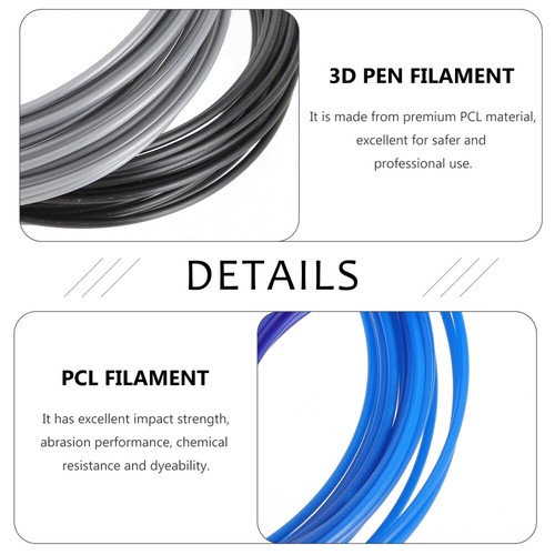 20 Pcs 3d Printing Pen Consumables Printer Refill Sticks - Afbeelding 5 van 10
