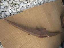 Antique Vintage Rusty Primitive Iron Miner's Pick Axe Digging Tool 24" Long 7 lb